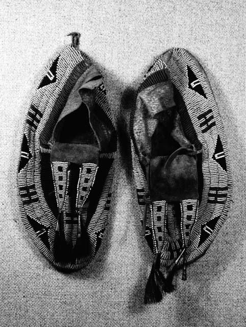 Beaded Moccasins -- Sioux