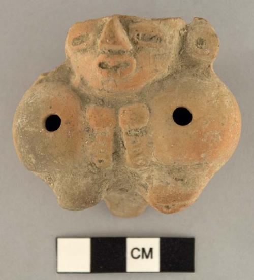 Effigy whistle, human figure