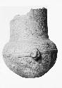 Large decorated urn, incomplete
