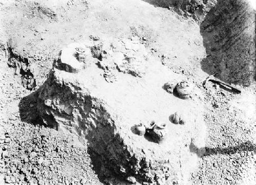 Excavation I-31, pit - group A, looking northwest