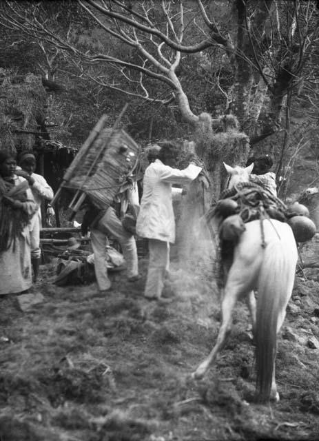 Preparation for festival of the Black Christ