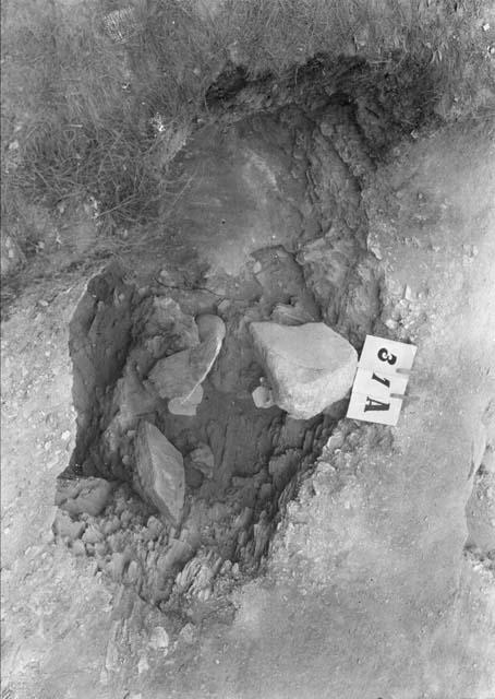 Pit 31A excavated