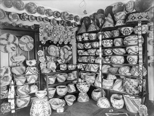 Collection of 360 California Indian baskets offered for sale by R. L. Redding
