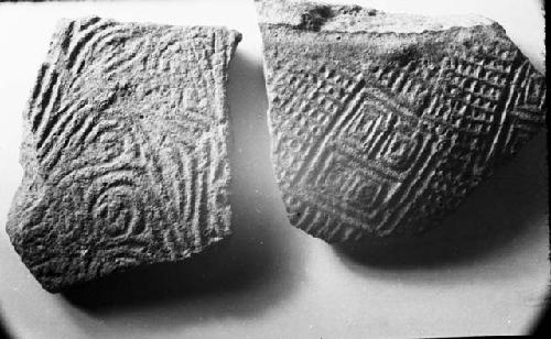 Two potsherds