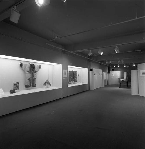 View of museum exhibit "Timely Encounter"