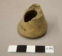 Fragment of clay pipe