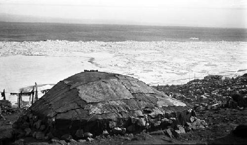 Large skin covered hut