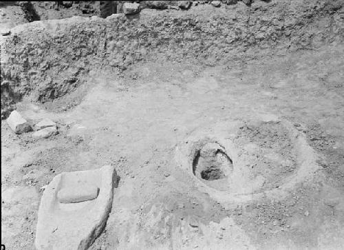 Site III, House I, fire pit