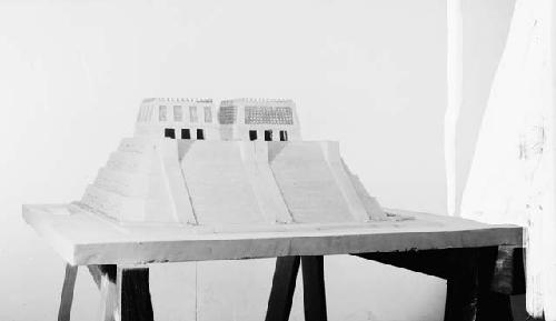 Model of Aztec Temple