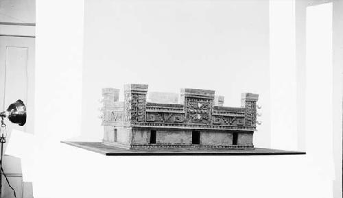 Model of Maya Temple