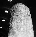 Top of stela from Ichpaatun in Merida, museum