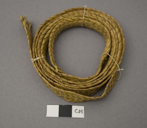 Potter's native-made cord for tying load