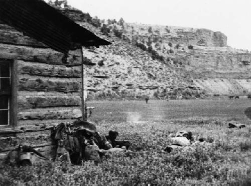 Cabin at Webster City. Forbes at Rest  Memo A45 July 18