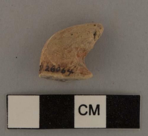 Ceramic figurine fragment