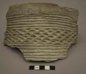 Corrugated pots sherds