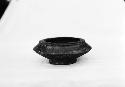 Black composite silhouette bowl