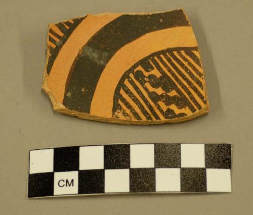 Selected potsherds