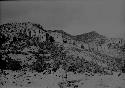 Saddle Rock Mountain - fortified cave at left