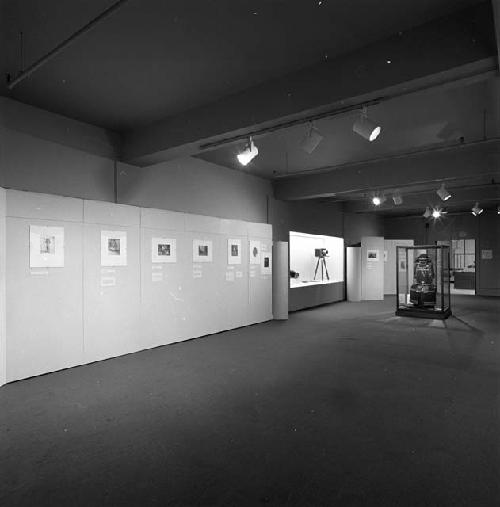 View of museum exhibit "Timely Encounter"