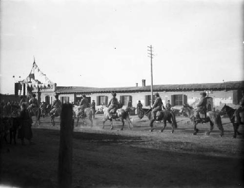 Cavalry that captured bandits