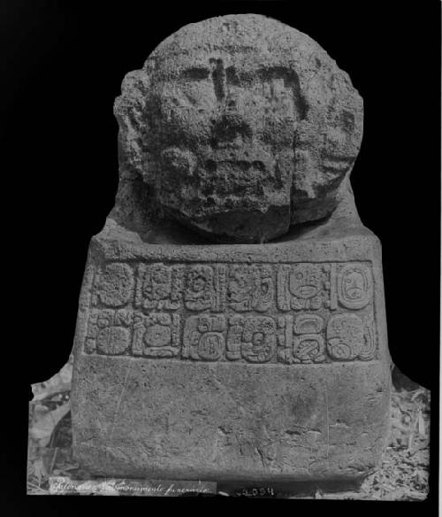Funeral monument found near Temple of the Cross 2