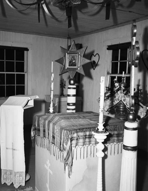 Church Interior -- Altar