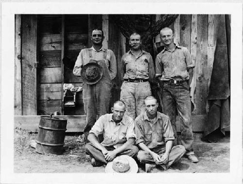 Hugh Pigg, Clarence Patterson, Al Lancaster, J.O. Brew, J.T. Dennison