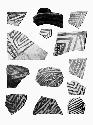 Proto-Kayenta black on white sherds