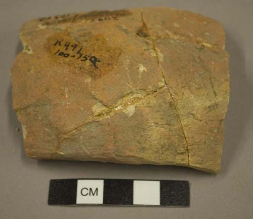 Restorable San Bernardino pink potsherd