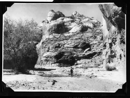 Don Sevet in Barrier Canyon