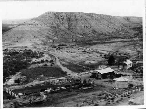 Rock House Ranch Hill Creek, Utah. Last ranch downstream before Alkali badlands.