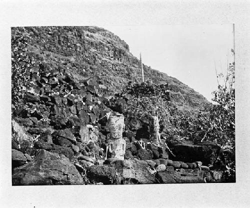 Puamau - Hillside with idols