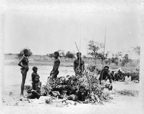 Group of people - from photo in West basement