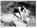 Photo of Kiva; sipapu excavated