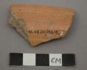 Ceramic rim sherd