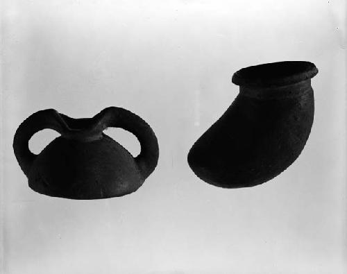 Veraguas Style Vessel, Shoe Vessel