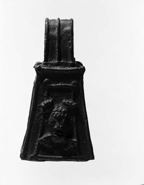 Benin bronze bell