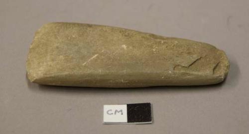 Ground stone axe, small