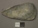 Biface stone point, stemmed point (corner notched?)