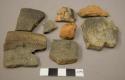 Miscellaneous potsherds