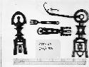 Tuareg lock and keys