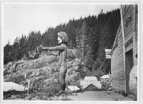 Kwakwaka’wakw - Wakashan - Gwaestums, winter village of Kingcome Inlet People