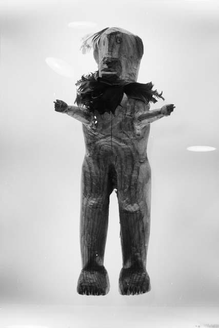 Klamath wood figure