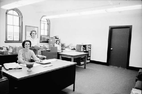 Office of the Department of Anthropology, fifth floor, Peabody Museum