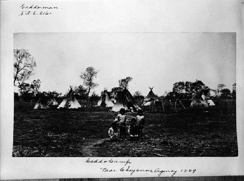 Caddo Camp near Cheyenne Agency, 1869