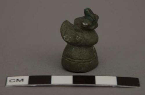 Bronze weight duck