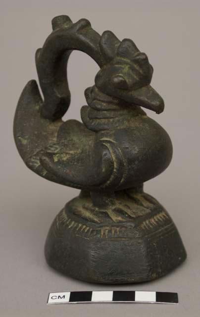 Bronze weight bird