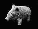 Pig effigy, unpainted