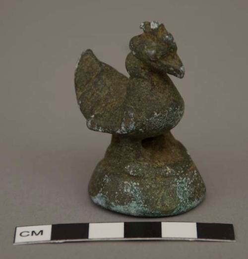 Bronze weight bird; authentic?