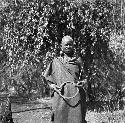 Masai woman with necklet at Elgonyi